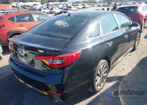 2015 Hyundai Sonata Sport z USA, uszkodzony, nr VIN 5NPE34AF6FH252628